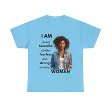 Load image into Gallery viewer, I am Women Affirmations Tshirt 01