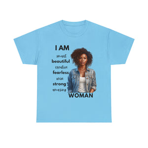 I am Women Affirmations Tshirt 01