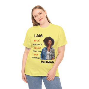 I am Women Affirmations T-shirt2