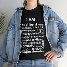 Load image into Gallery viewer, I Am Affirmations Tshirt