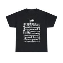 Load image into Gallery viewer, I Am Affirmations Tshirt