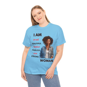 I am Women Affirmations T-shirt2