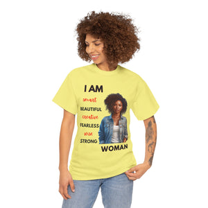 I am Women Affirmations T-shirt2