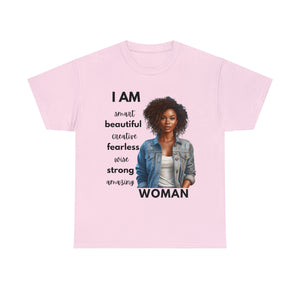 I am Women Affirmations Tshirt 01