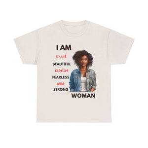 I am Women Affirmations T-shirt2