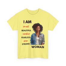 Load image into Gallery viewer, I am Women Affirmations T-shirt2