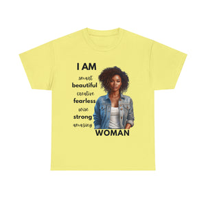 I am Women Affirmations Tshirt 01