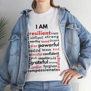 I Am Affirmations Tshirt 2