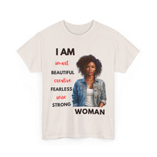 Load image into Gallery viewer, I am Women Affirmations T-shirt2