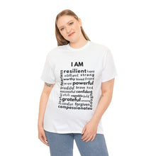 Load image into Gallery viewer, I Am Affirmations Tshirt