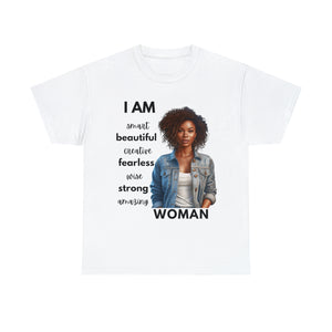 I am Women Affirmations Tshirt 01