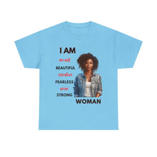 Load image into Gallery viewer, I am Women Affirmations T-shirt2