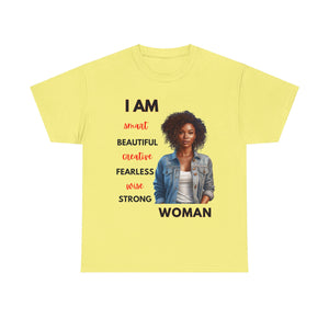 I am Women Affirmations T-shirt2