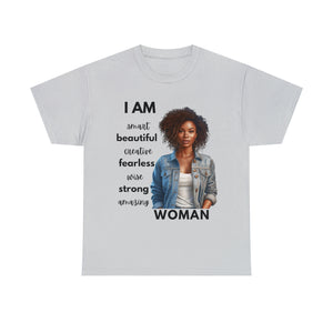 I am Women Affirmations Tshirt 01