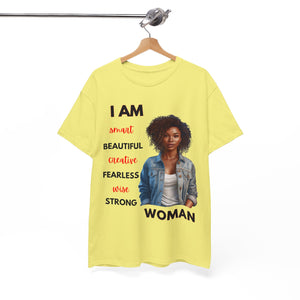 I am Women Affirmations T-shirt2