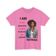 Load image into Gallery viewer, I am Women Affirmations T-shirt2