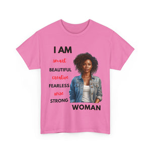 I am Women Affirmations T-shirt2