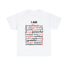 Load image into Gallery viewer, I Am Affirmations Tshirt 2