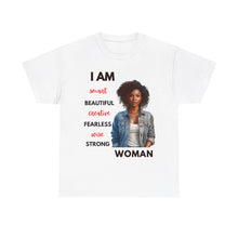 Load image into Gallery viewer, I am Women Affirmations T-shirt2