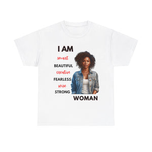 I am Women Affirmations T-shirt2