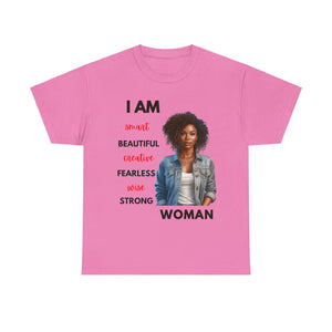 I am Women Affirmations T-shirt2