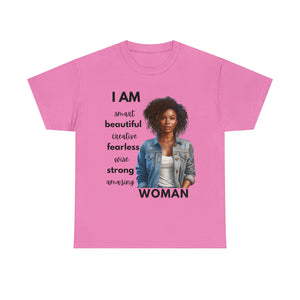 I am Women Affirmations Tshirt 01