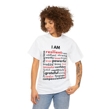 Load image into Gallery viewer, I Am Affirmations Tshirt 2