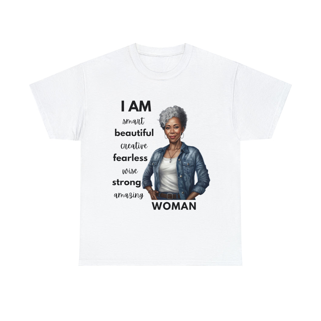 I am Woman Affirmations Tshirt GH