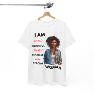 I am Women Affirmations T-shirt2