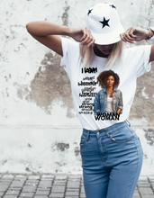 Load image into Gallery viewer, I am Women Affirmations Tshirt 01