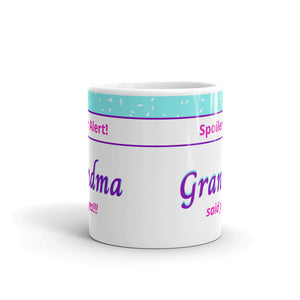 Grandma Spoiler Alert Coffee Mug